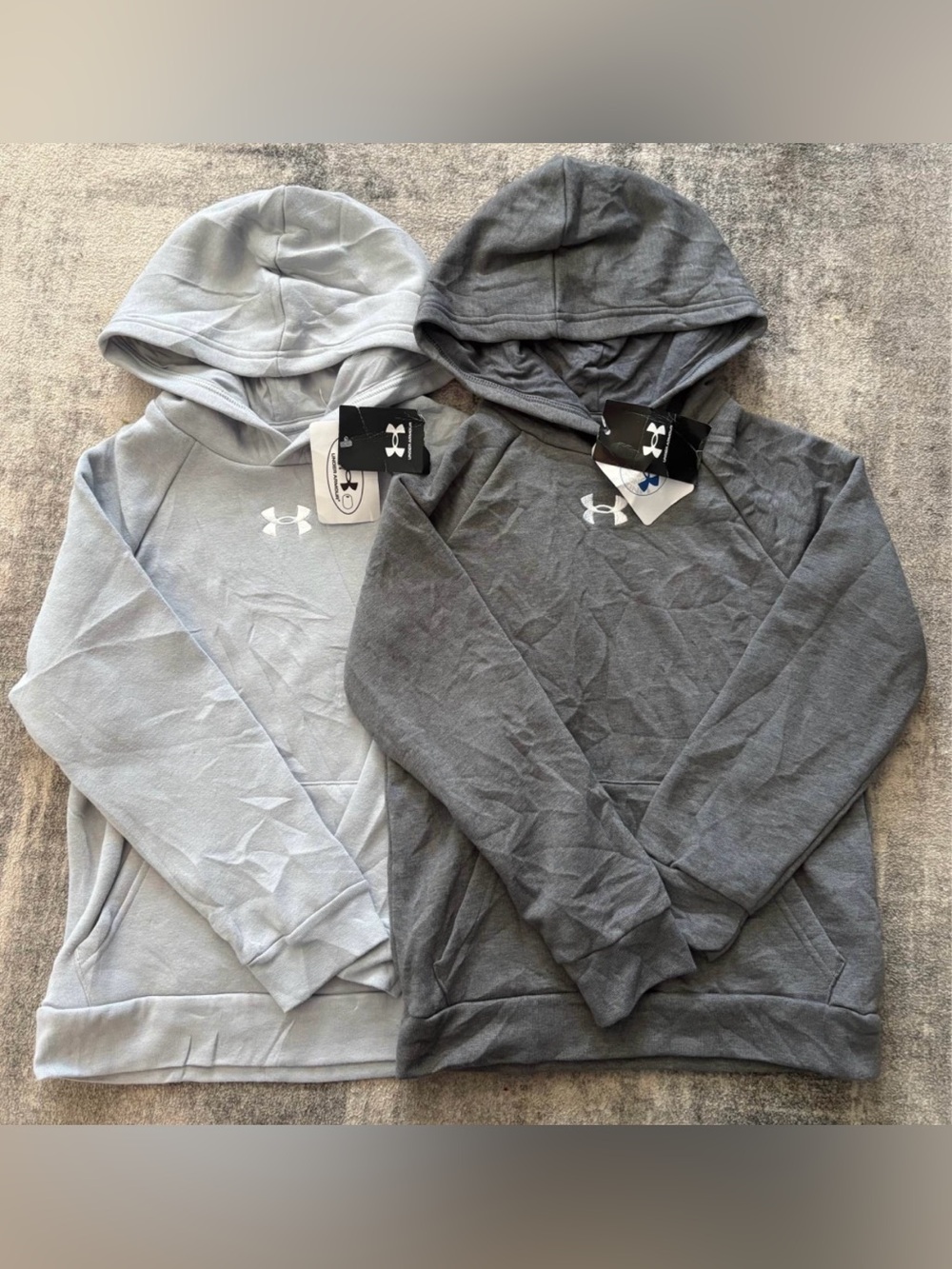 NWT Under Armour Rival Fleece Hoodie Youth S